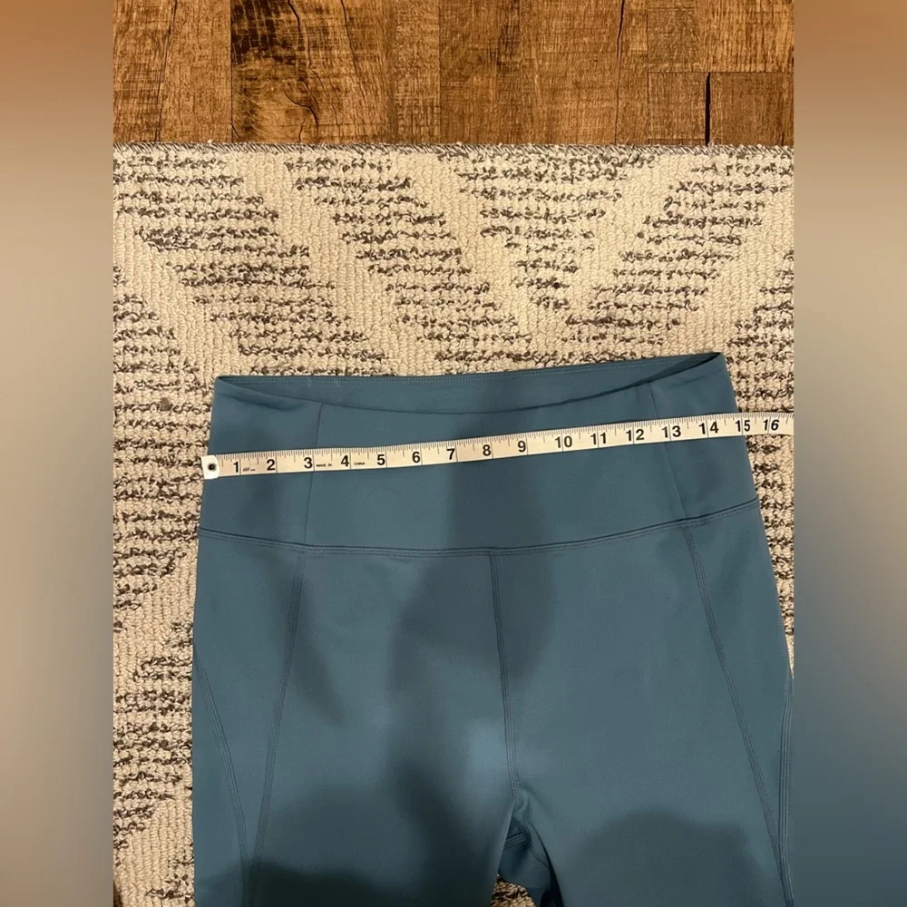 Girlfriend‎ Collective Blue Leggings Activewear Yoga